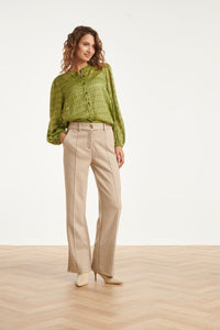 Smashed Lemon Sand Trousers