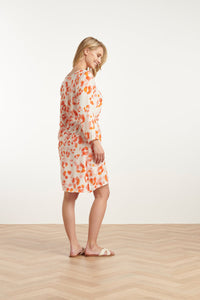 Smashed Lemon Orange Print Dress