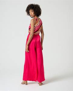 Surkana long flated Pink Trousers