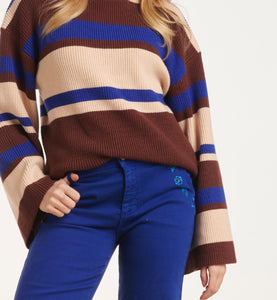 Smashed Lemon Cobalt Jeans