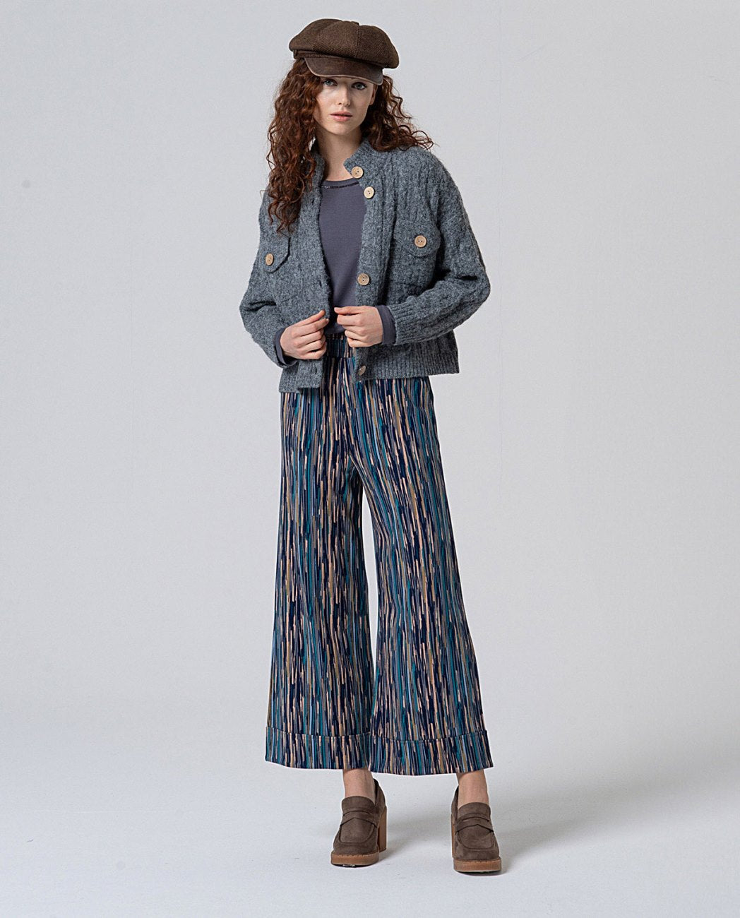 Surkana Bamboo Top Grey