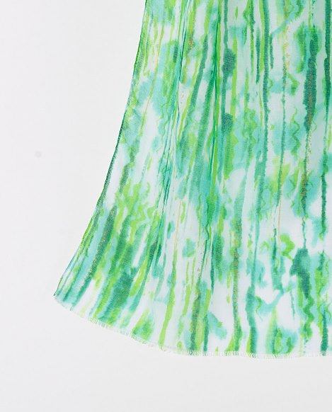 Surkana Scarf / wrap in greens