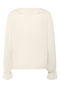 CREAM Flake Whisper white Top
