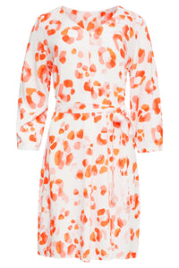 Smashed Lemon Orange Print Dress