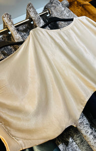 Alicia top in Champagne