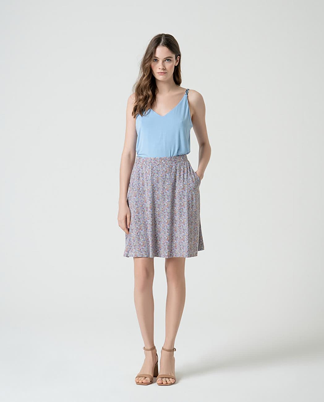 Surkana Kaal skirt in Blue