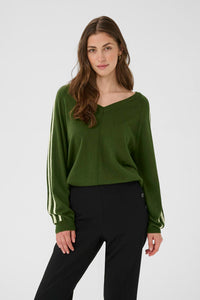 CREAM Sporty Khaki Jumper