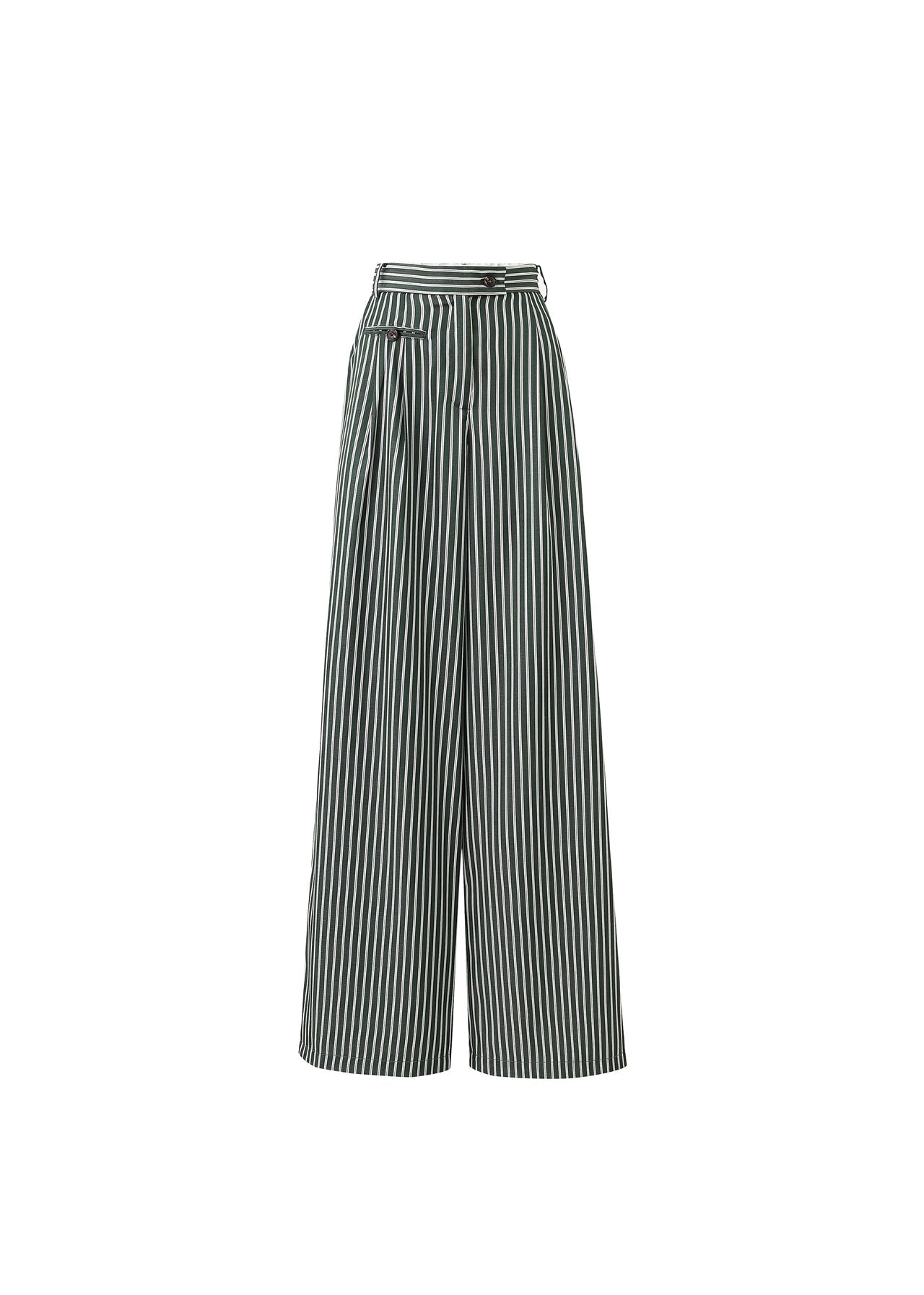 FRNCH Aster Moss Green Trousers
