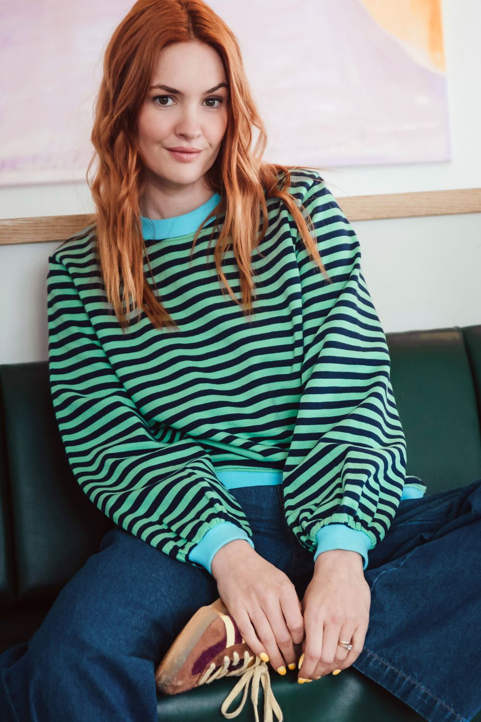 Sugarhill Mindy Green sweatshirt