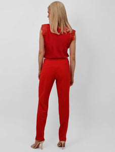 Kate & Pippa Sorrento Trousers Red