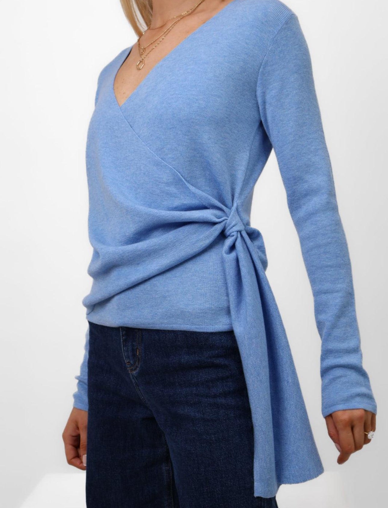 Kate & Pippa Drew top Blue