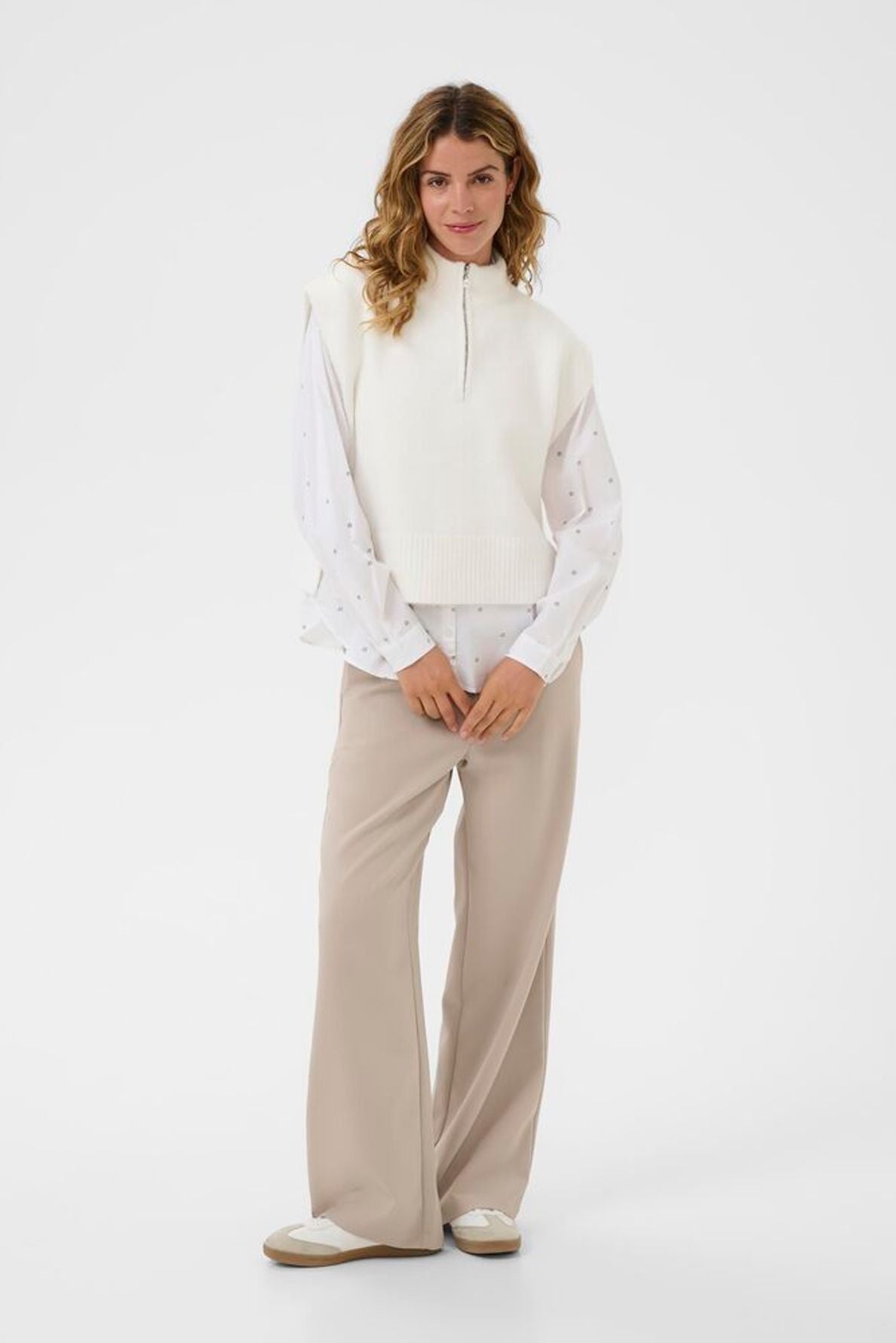 CREAM Baum Whisper white slipover