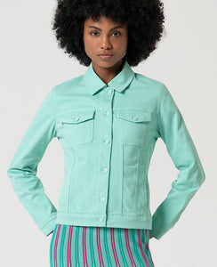 Surkana Jodie Aqua Denim Jacket