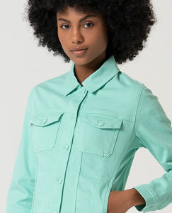 Surkana Jodie Aqua Denim Jacket