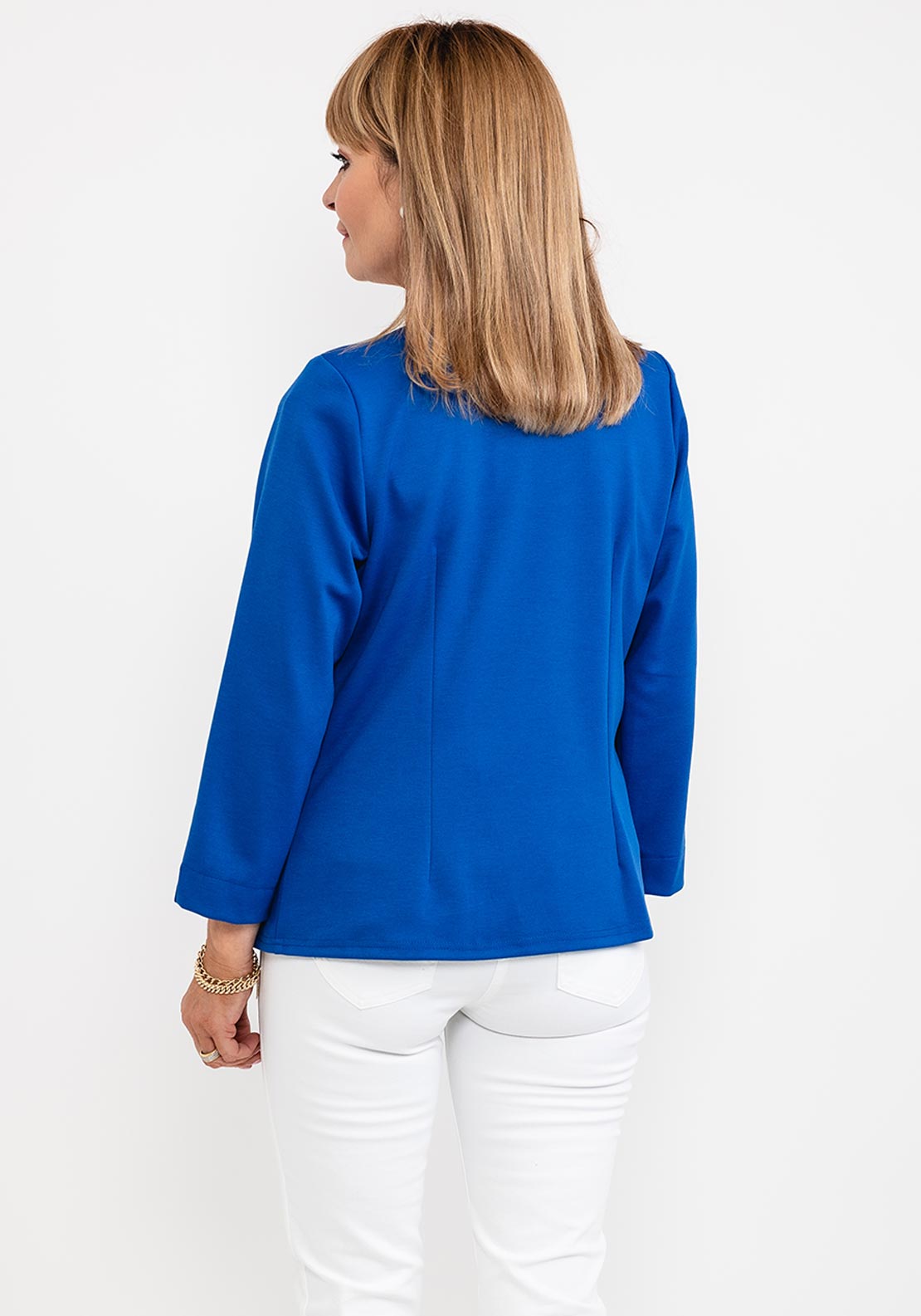 Yew Short Jacket Royal Blue
