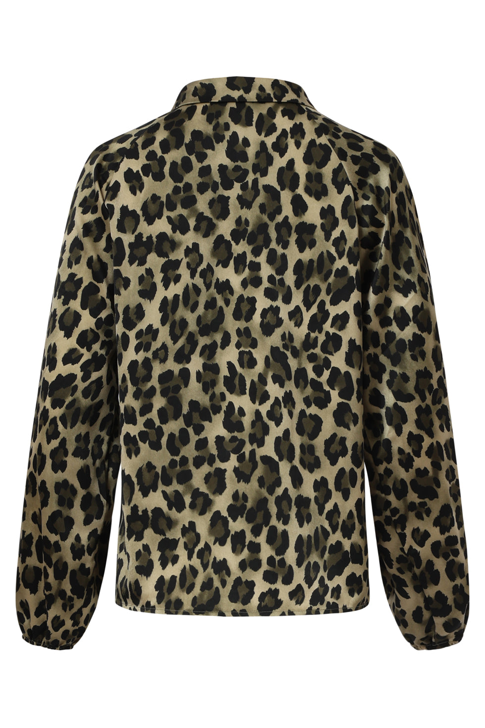 Smashed Lemon Animal print satin shirt