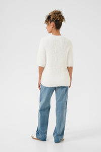 CREAM Lini Whisper White Jumper