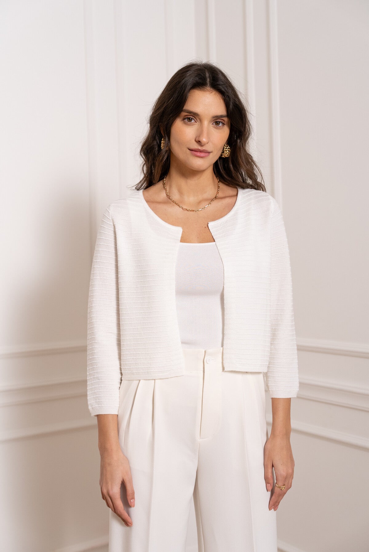 Choklate Eve Bolero Ivory