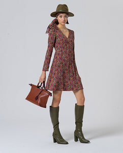 Surkana Knee Length Skater Dress