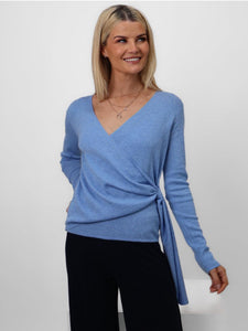 Kate & Pippa Drew top Blue