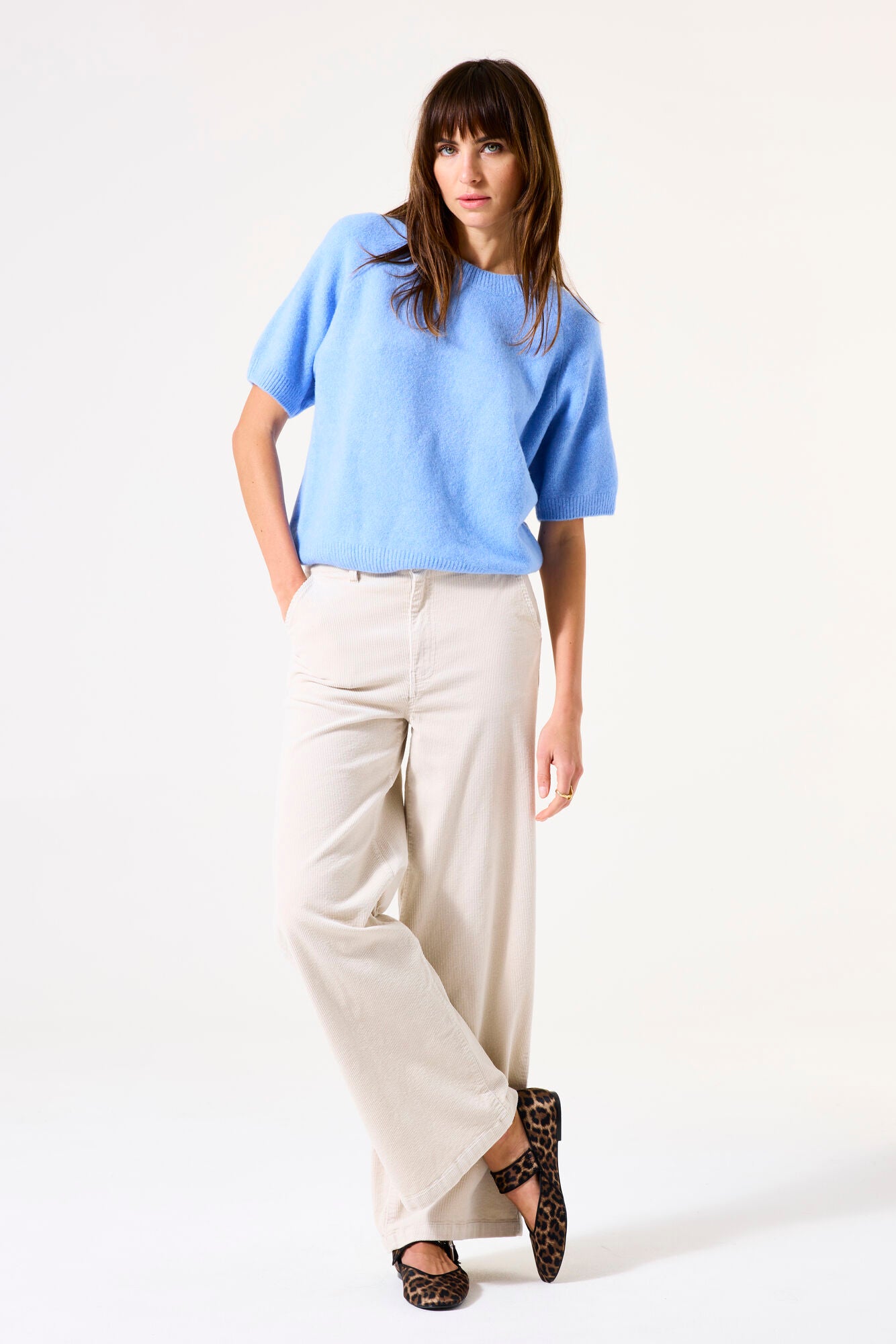 Garcia Ivory Cord Trousers