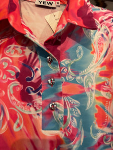 Yew Miami top with collar