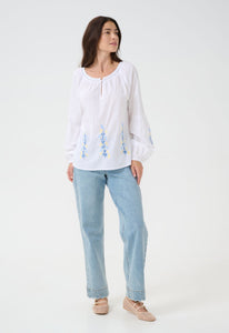 CREAM Sara embroidered shirt