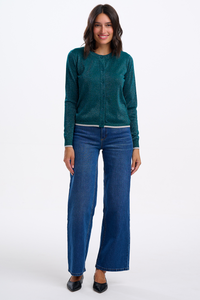 Sugarhill Ophilia Teal Cardi