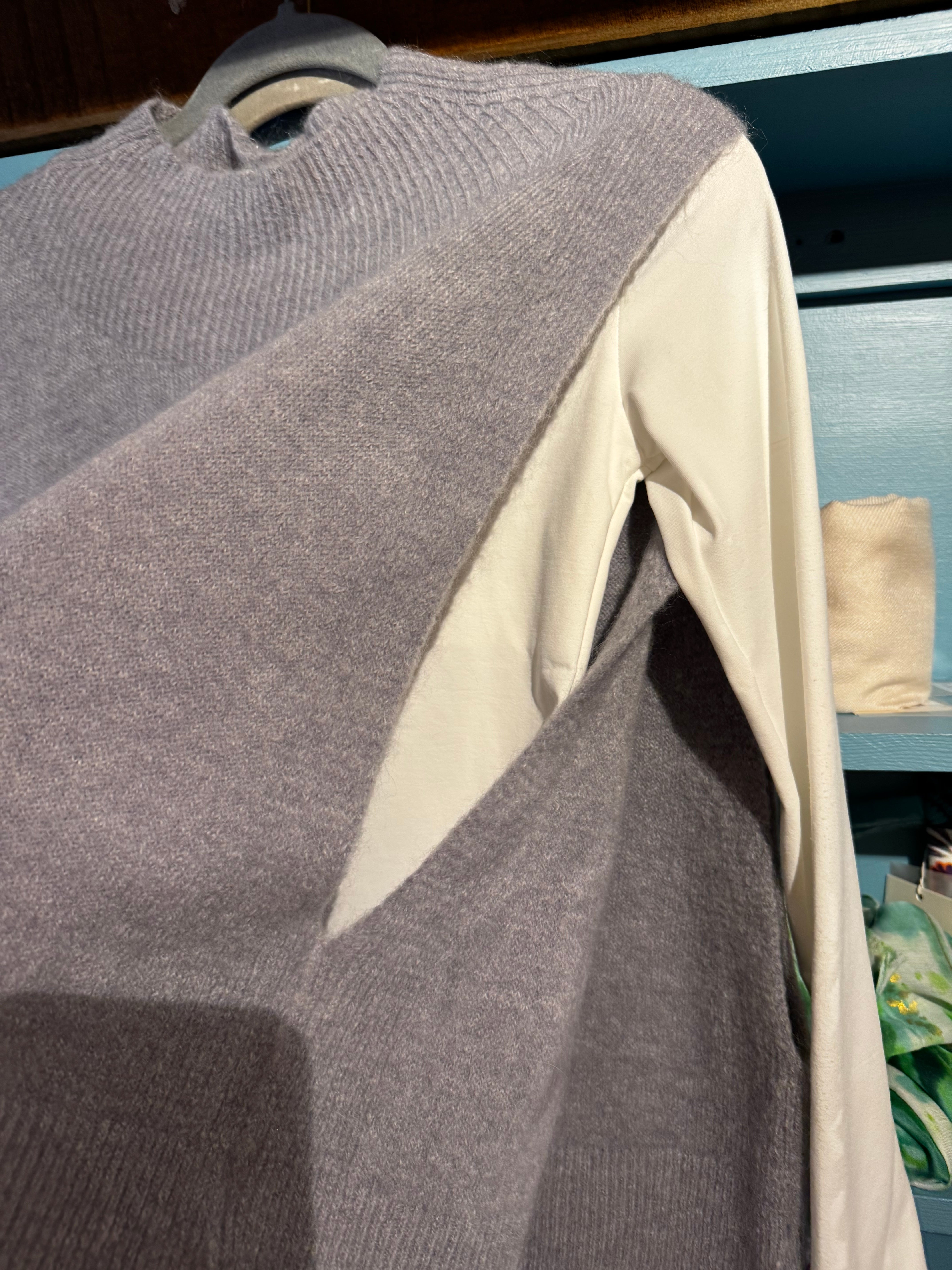 Zola Grey Sleeveless jumper