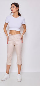 Capri pants Beige