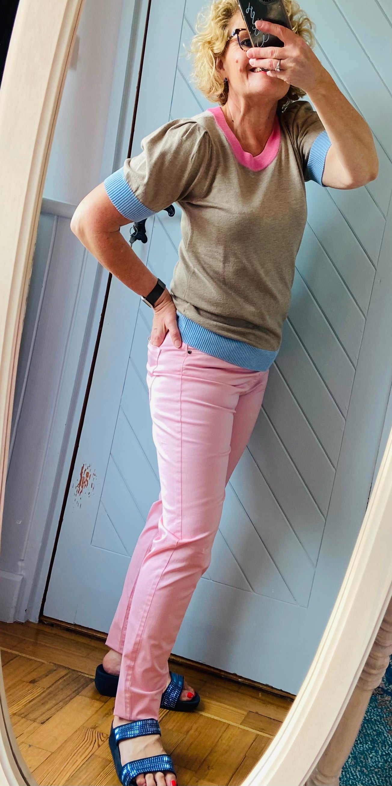 XT candy pink pants