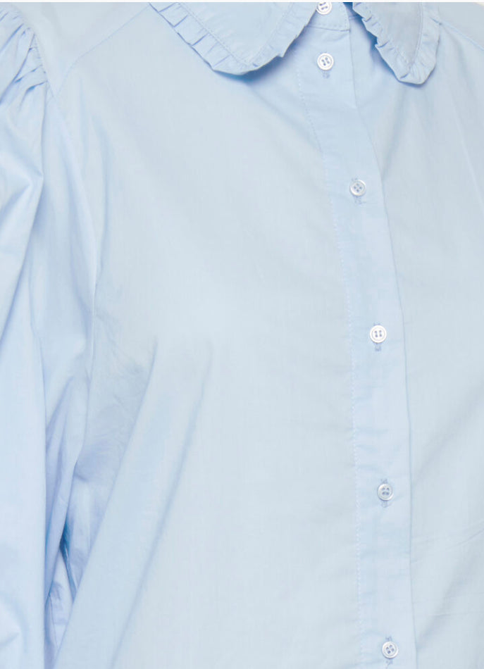 Blue cotton shirt