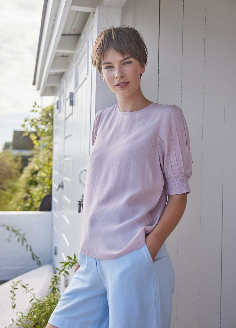 CCHEART dusty rose top