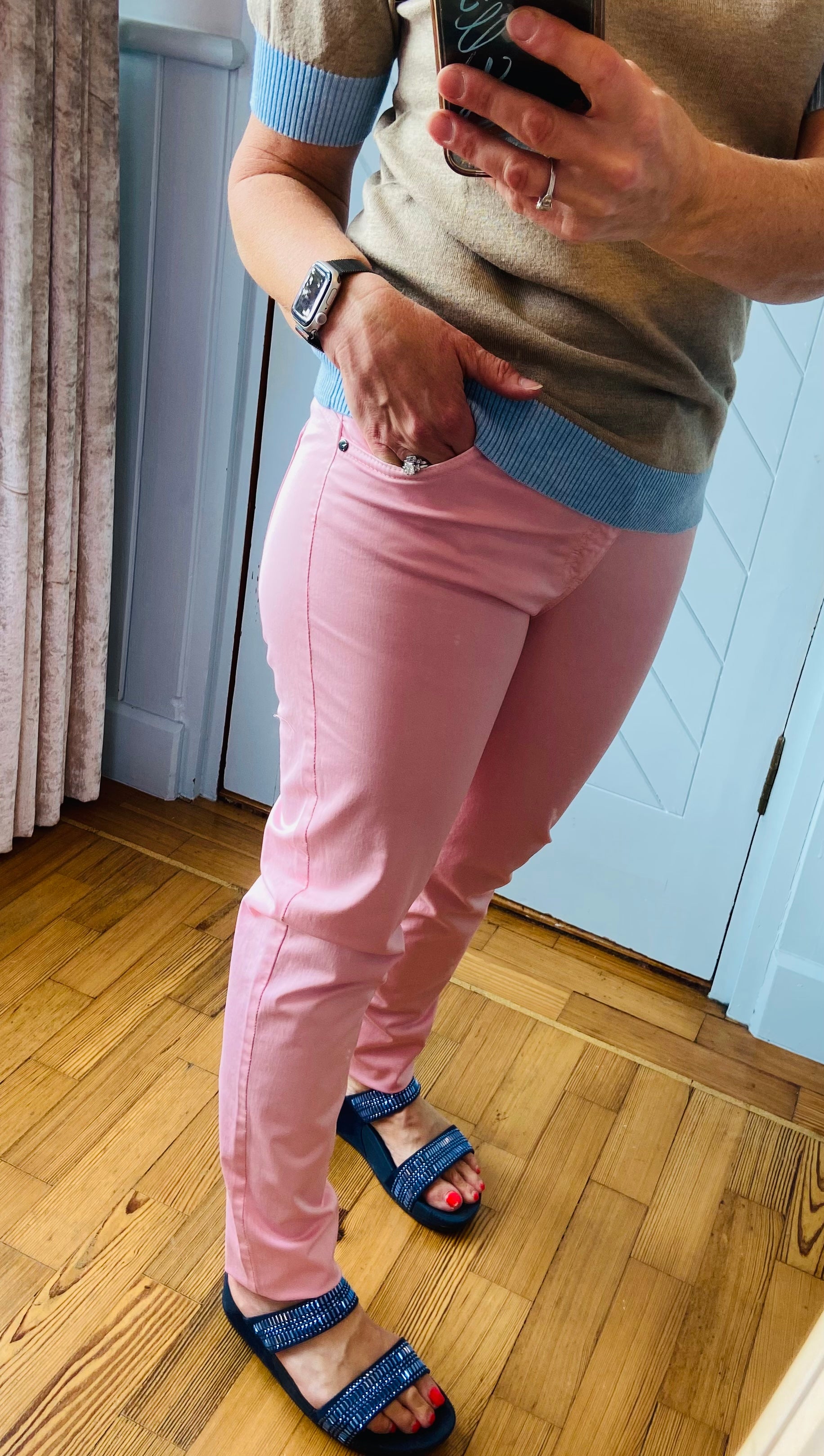 XT candy pink pants