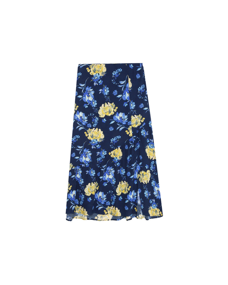 Blue Delmar Skirt